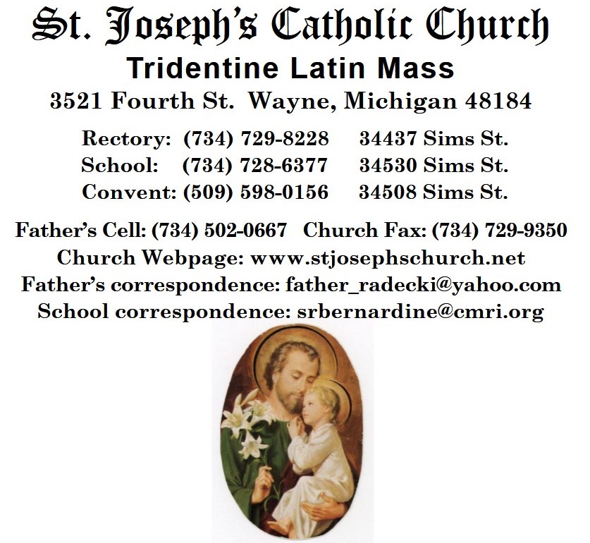 Bulletins st joseph s catholic church